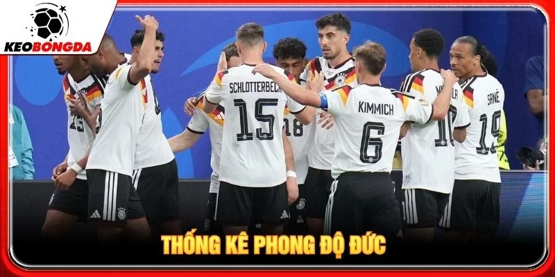 Thống kê phong độ Đức